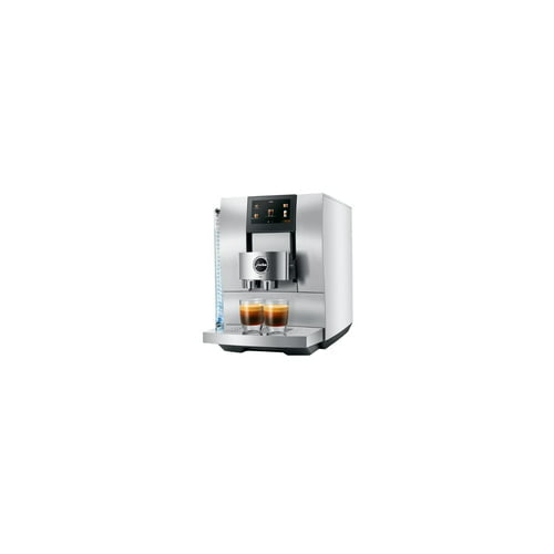 Jura Z10 Automatic Coffee Machine for Hot and Cold Coffee (Aluminum White)