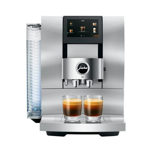 Jura Z10 Automatic Coffee Machine for Hot and Cold Coffee (Aluminum White)