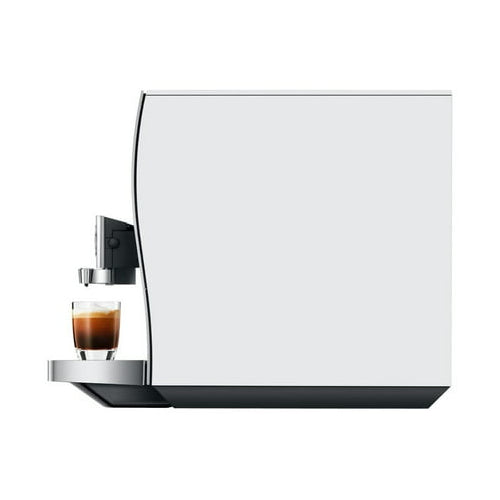 Jura Z10 Automatic Coffee Machine for Hot and Cold Coffee (Aluminum White)