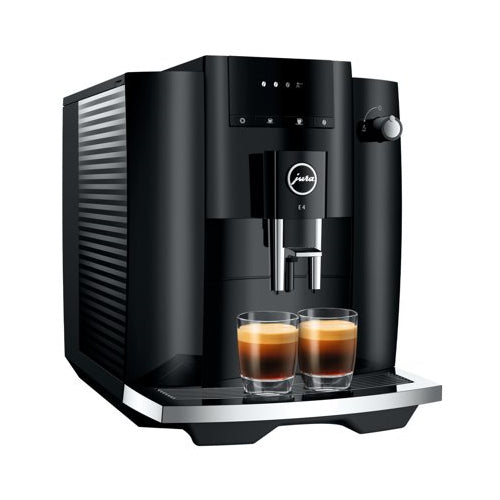 Jura E4 Automatic Coffee Machine (Piano Black)