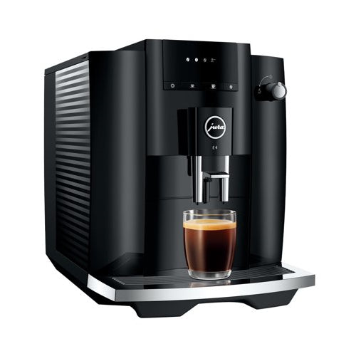 Jura E4 Automatic Coffee Machine (Piano Black)