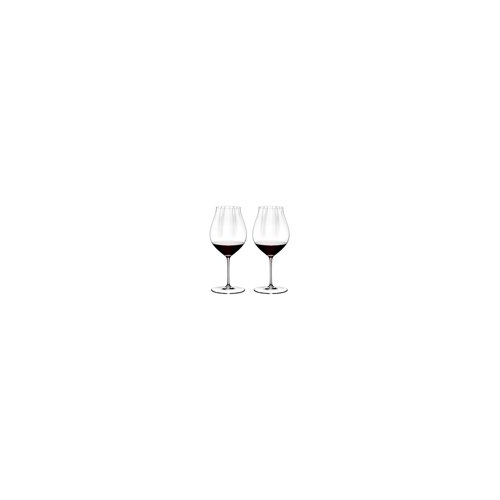 Riedel Decanter Mamba Fatto A Mano with Performance Pinot Noir Wine Glasses