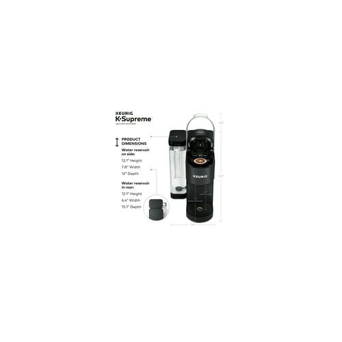 Keurig K-Supreme Single Serve K-Cup Pod Coffee Maker (Black)