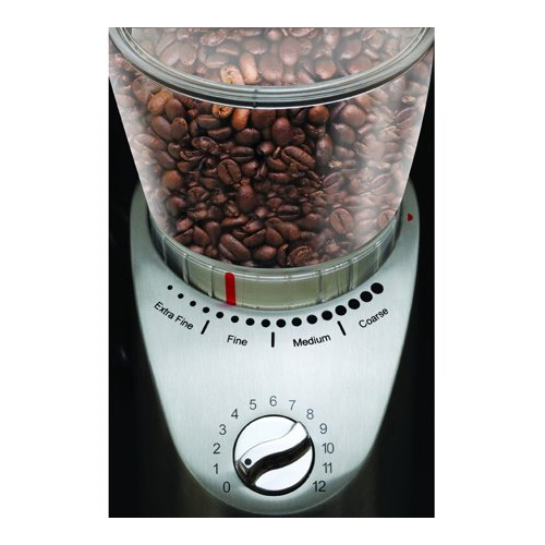 Capresso 575.05 Infinity Plus Conical Burr Grinder (Stainless Steel)