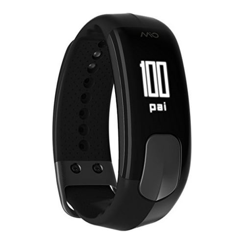 Mio Slice All Day Heart Rate and Activity Tracker (Black/Large)