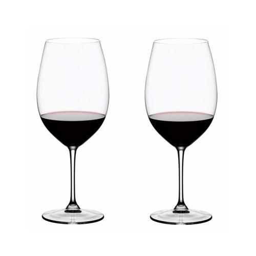 Riedel Vinum Bordeaux Grand Cru Glasses (4-Pack) with Wine Pourer Bundle