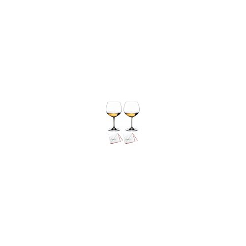 Riedel Vinum Oaked Chardonnay/ Montrachet Glass (2-Piece Set) Bundle
