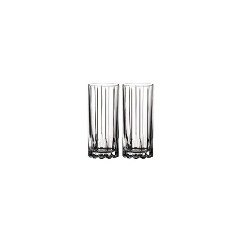 Riedel Drink Specific Glassware Highball Glass (10 oz, Set of 4) with Cloth