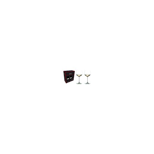Riedel Veritas Chardonnay Glasses (6-Pack) with Cloth and Wine Pourer