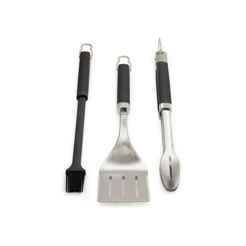 Weber Precision 3-Piece Grill Set (Stainless Steel)