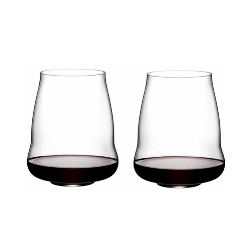 Riedel SL Stemless Wings Pinot Noir/Nebbiolo Wine Glass (Set of 2)