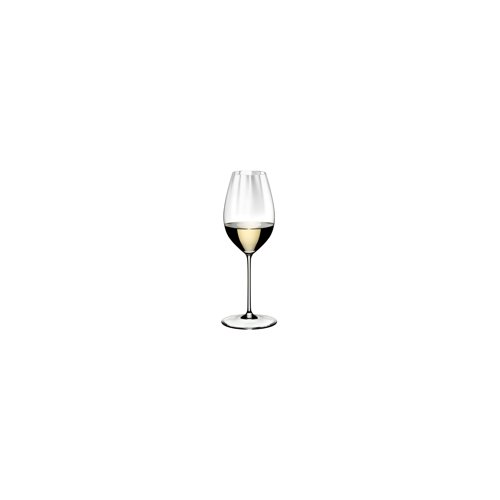 Riedel Performance Sauvignon Blanc Glass (15 oz, 4-Pack) with Wine Pourer Bundle