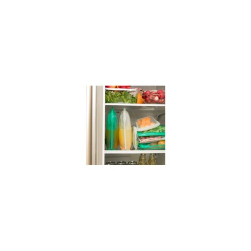 Cuisipro Clear Silicone Pack-it Bags (5.25 x 4.75-inch, 6.75 fl oz, 4-Pack)