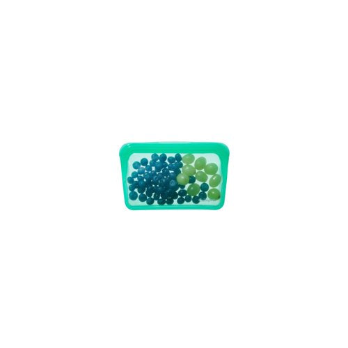 Cuisipro Green Silicone Pack-it Bag (27.25 x 5.25-Inch, 13.5 fl oz, 2-Pack)