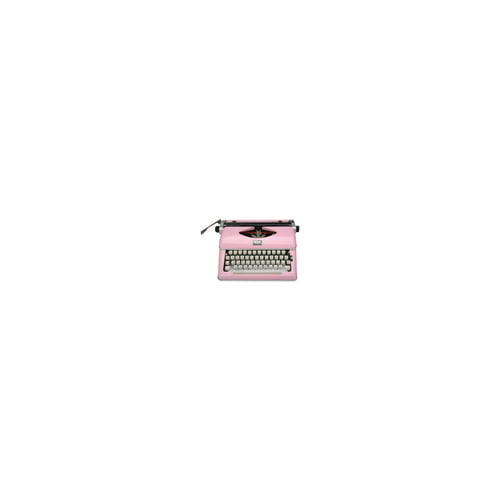 Royal Consumer Classic Retro Manual Typewriter (Pink) (Open Box)