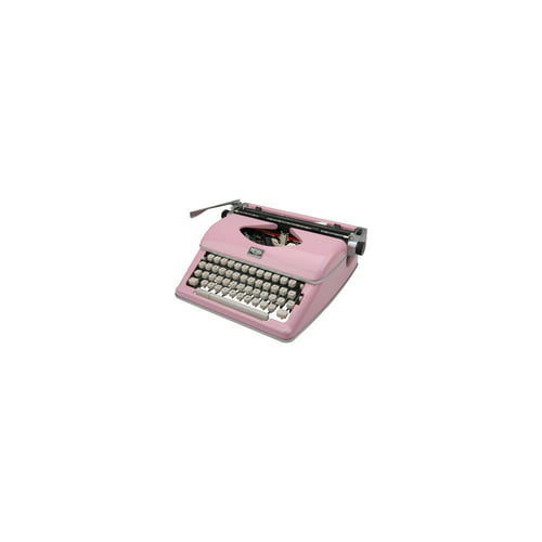 Royal Consumer Classic Retro Manual Typewriter (Pink) (Open Box)