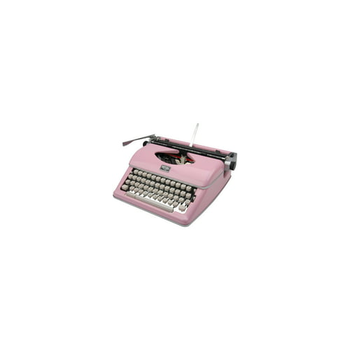 Royal Consumer Classic Retro Manual Typewriter (Pink) (Open Box)