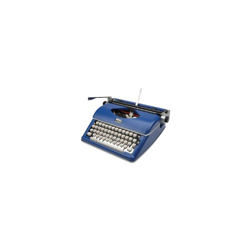 Royal Consumer Classic Retro Manual Typewriter (Classic Blue)
