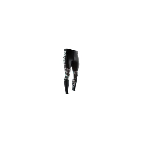 MCDAVID Men's Recovery Max Tight (Black/Hydro Camo Bright Teal - Large)