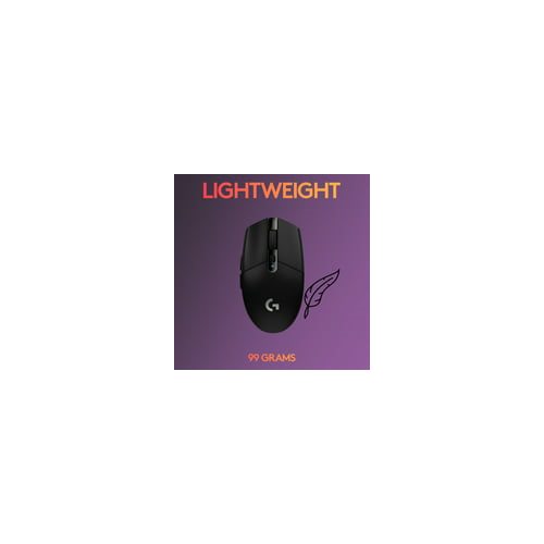 Logitech G305 Lightspeed Wireless Gaming Mouse (Black)