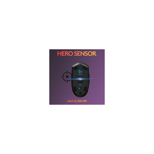 Logitech G305 Lightspeed Wireless Gaming Mouse (Black)