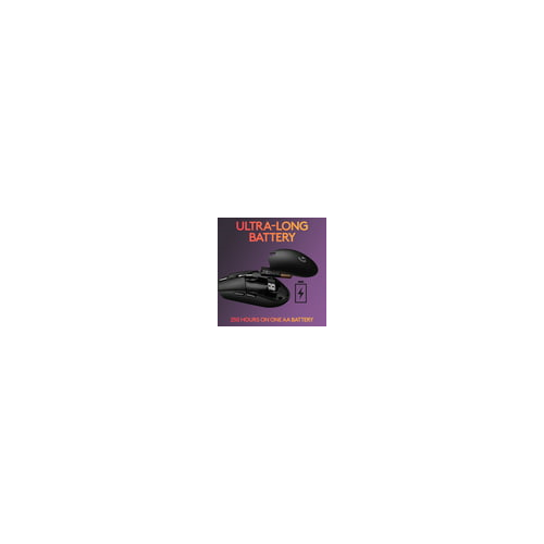 Logitech G305 Lightspeed Wireless Gaming Mouse (Black)