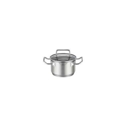 Rosle Expertiso Stainless Steel High Casserole Pot with Glass Lid (6.3-Inch)