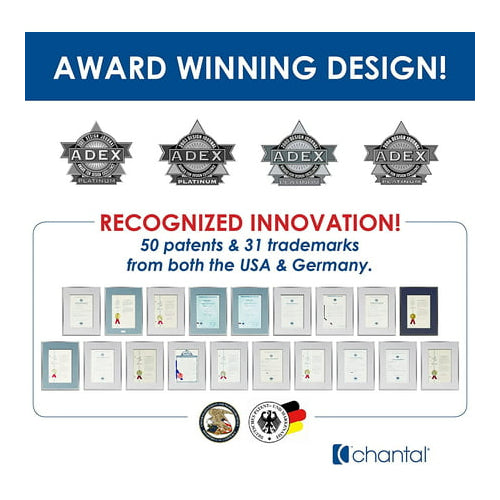 Chantal Ceramic Tea Caddy Set w/ Bamboo Lid and Tea Ball Infuser (White)