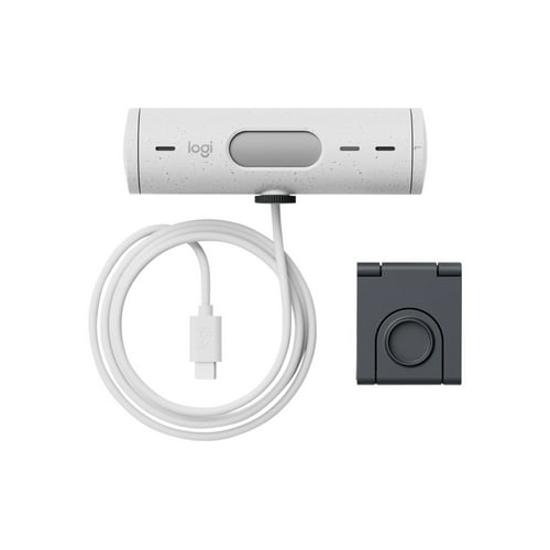 Logitech Brio 500 Webcam (Off-White)