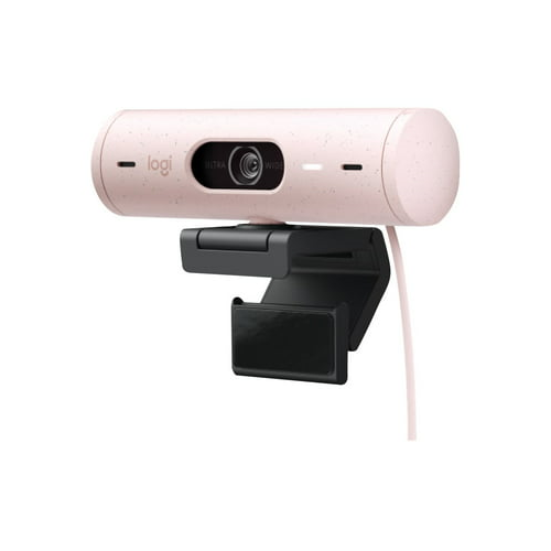 Logitech Brio 500 Webcam (Rose)