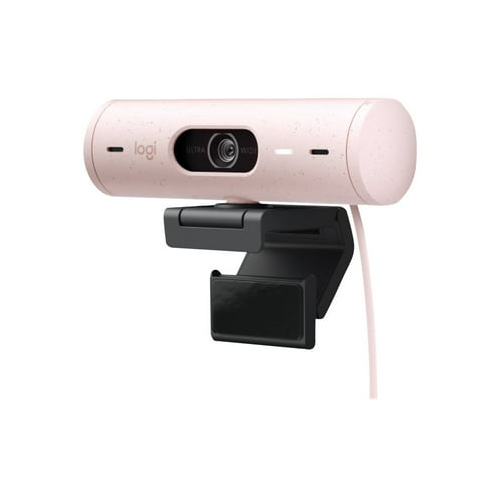 Logitech Brio 500 Webcam (Rose)