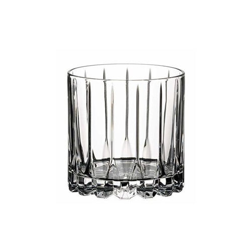 Riedel Drink Specific Glassware Rock Glass (9 oz, Clear) 4-Pack with Wine Pourer