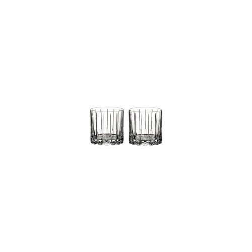 Riedel Drink Specific Glassware Rock Glass (9 oz, Clear) 4-Pack with Wine Pourer