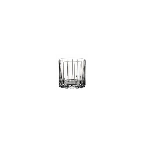 Riedel Drink Specific Glassware Rock Glass (9 oz, Clear) 4-Pack with Wine Pourer