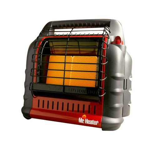 Mr. Heater Portable Big Buddy Propane Heater with Propane Tank Refill Adapter