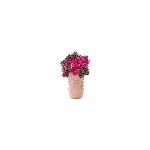Amaranth 10-Inch Floral Care Shock Resistant Smarter Vase (Blush Pink)