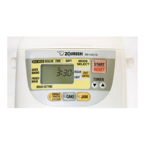 Zojirushi BB-HAC10 Home Bakery 1-Pound-Loaf Programmable Mini Breadmaker