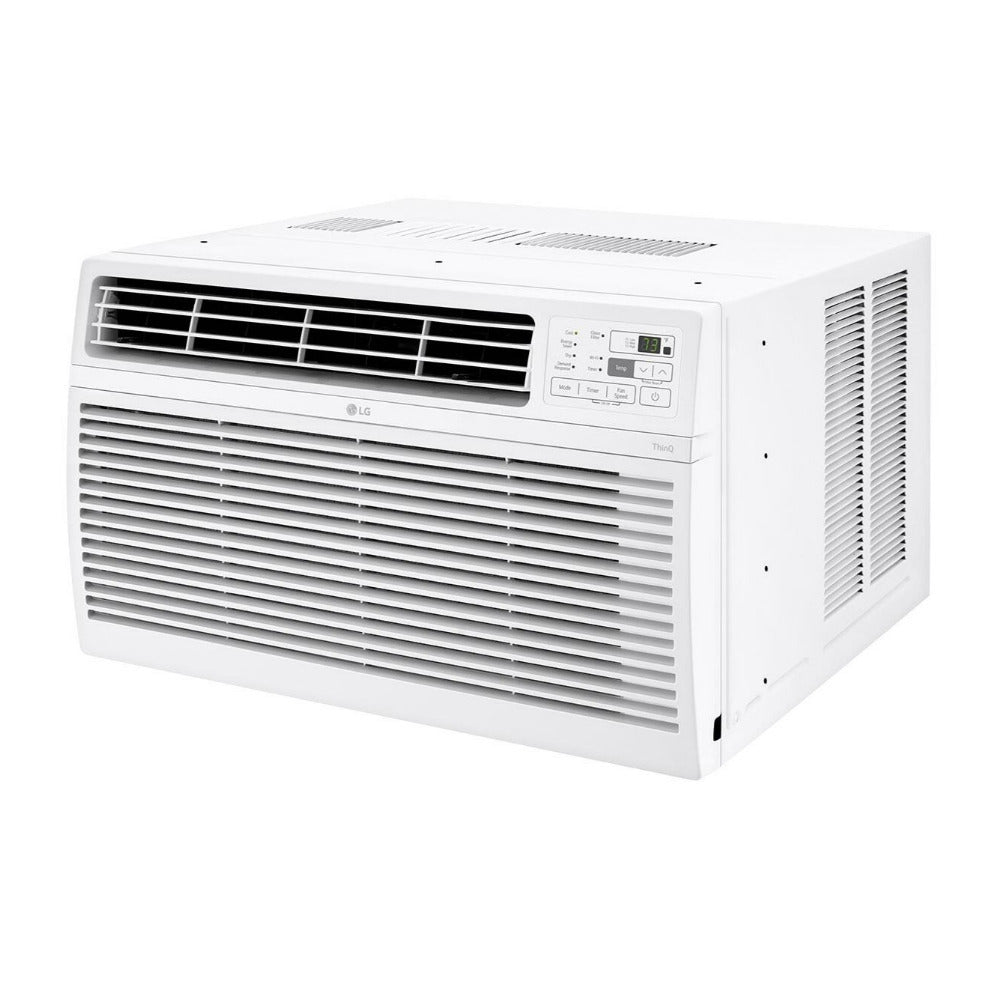 LG 12000 BTU Smart Wi-Fi Enabled Window Air Conditioner with Remote (White)