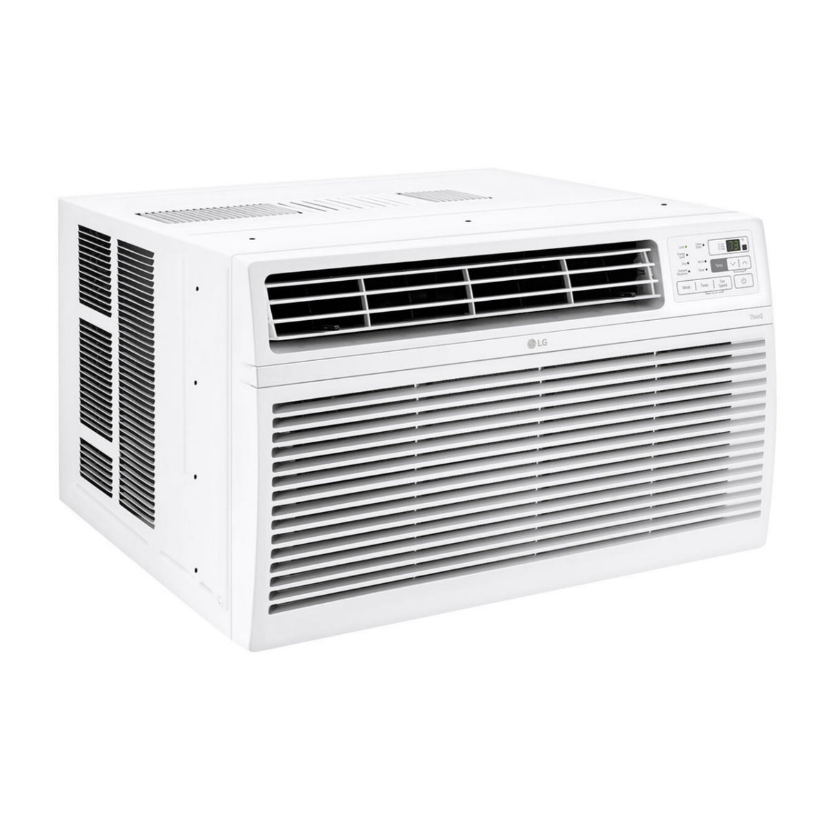 LG 12000 BTU Smart Wi-Fi Enabled Window Air Conditioner with Remote (White)