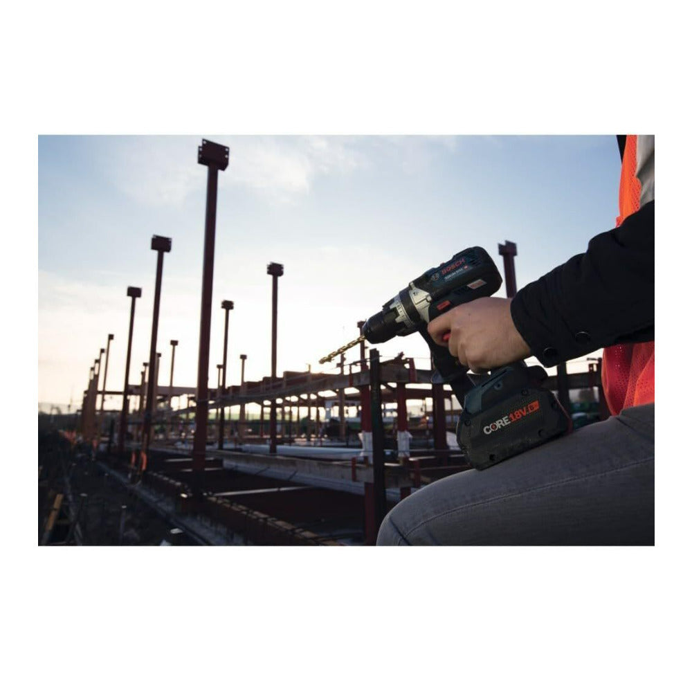 Bosch 18V Brushless Connected-Ready 1/2 Hammer Drill/Driver Kit with 2 Batteries