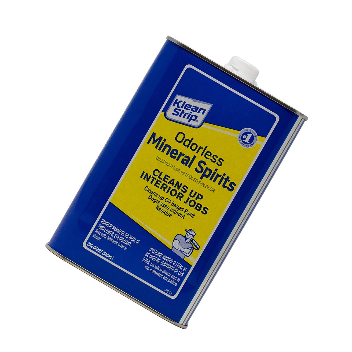 Klean-Strip QKSP94005CA 1 Quart Odorless Mineral Spirits for Interior Jobs