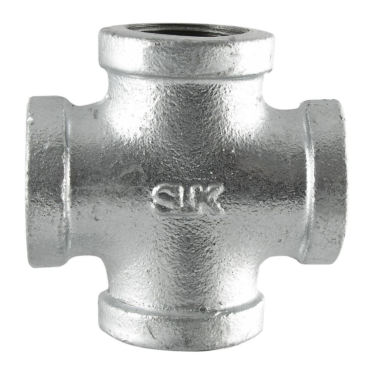 LDR Industries 311CR-114 1-1/4-Inch Galvanized Zinc Coated Cross Malleable