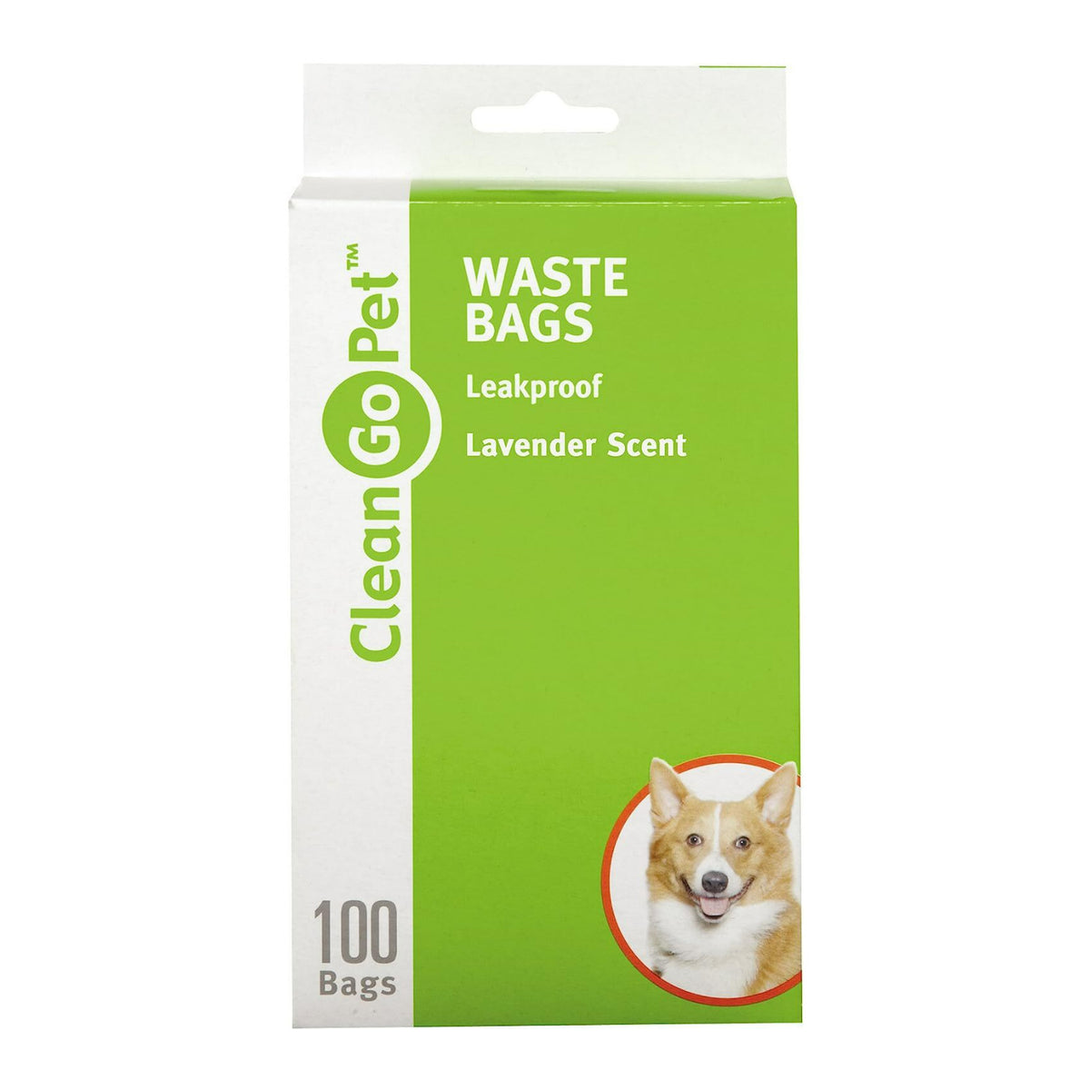 Clean Go Pet Lavender Scent Doggy Waste Bags with Quick-Tie Handles (100-Count)