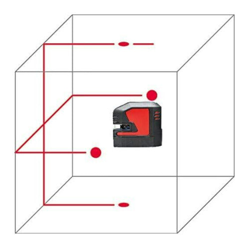 Leica Geosystems Lino L2P5 Point and Cross Line Laser with 5 Laser Points