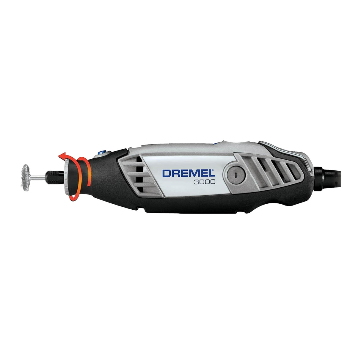 Dremel 3000 Corded Electric Variable Speed Rotary Tool Value Pack (Black, Gray)