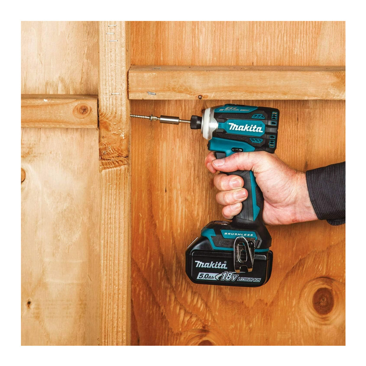 Makita 18V LXT Lithium-Ion 5.0Ah Brushless Cordless 2-Piece Combo Kit