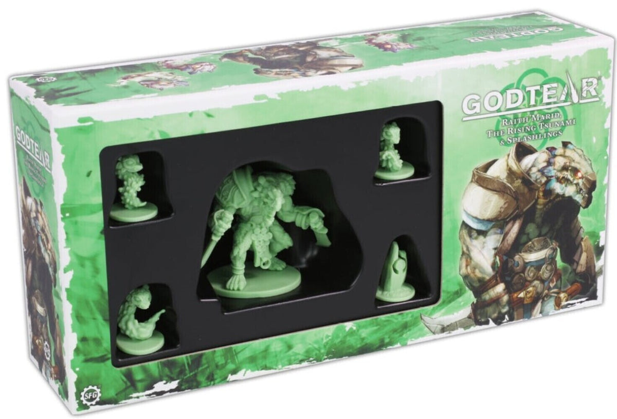 Steamforged Games Godtear: Raith Marid, The Rising Tsunami Champions Set