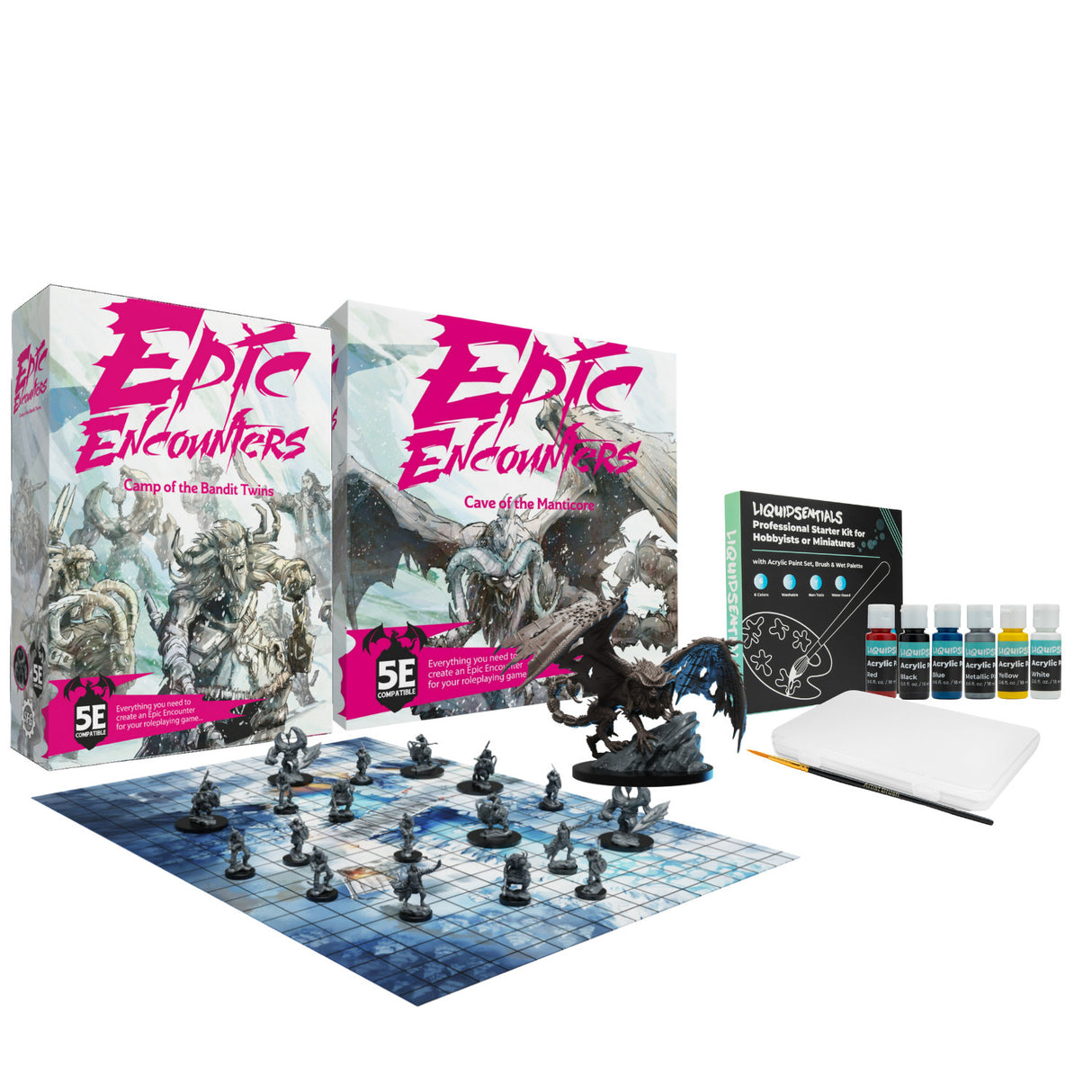 Epic Encounters Camp Of The Bandit Twins and Cave Of The Manticore Game Bundle