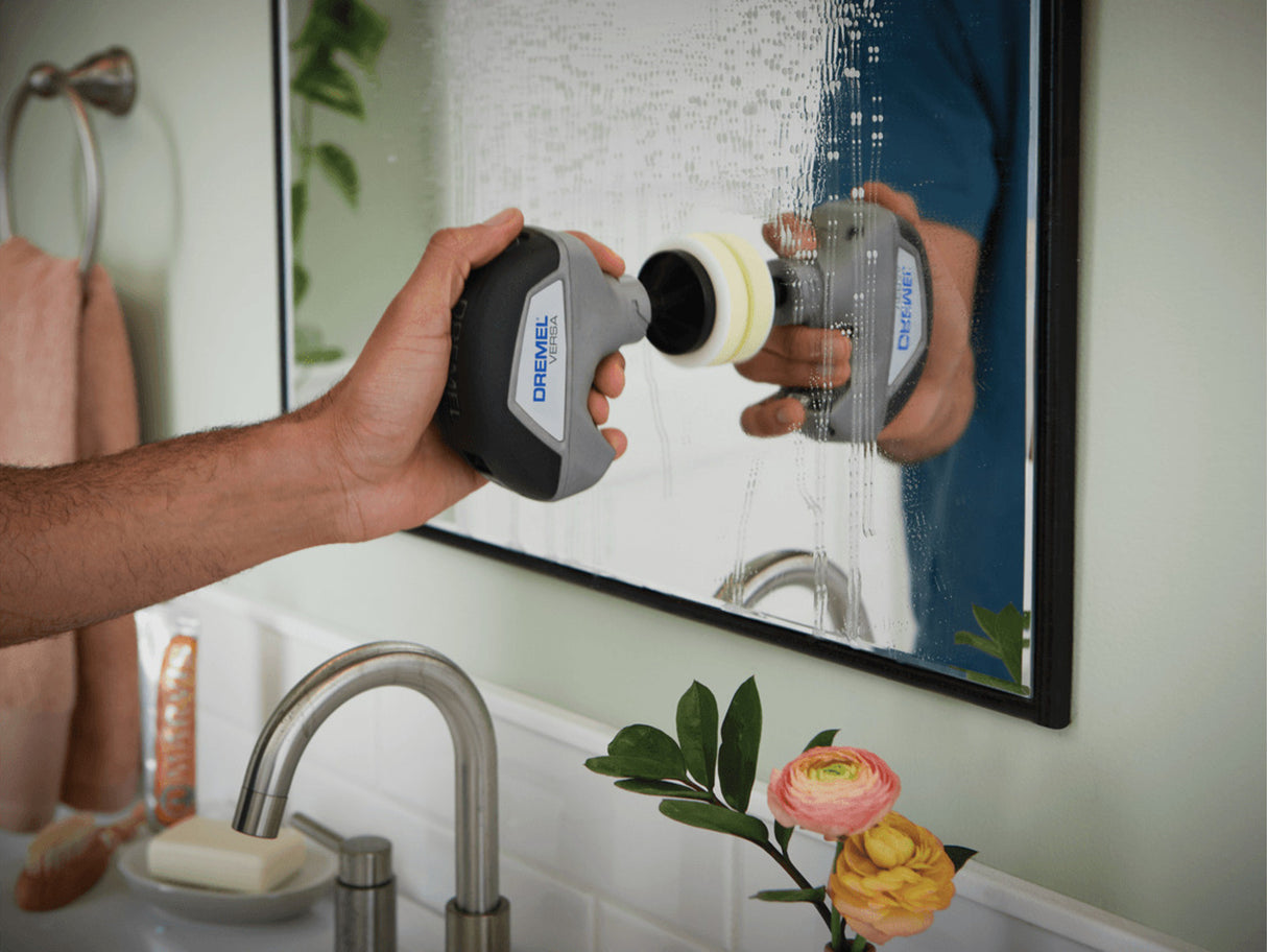 Dremel PC10-07 Versa Power Scrubber Kit with 5 Scrub Daddy Cleaning Sponge Pads