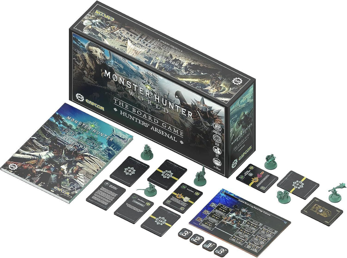 SteamForged Games - Monster Hunter World Board Game Expansion : Hunter's Arsenal